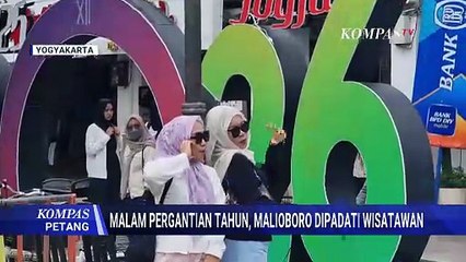 Tahun Baru di Jogja, Malioboro Dipadati Wisatawan dan Pertunjukan Budaya Prambanan Jadi Andalan