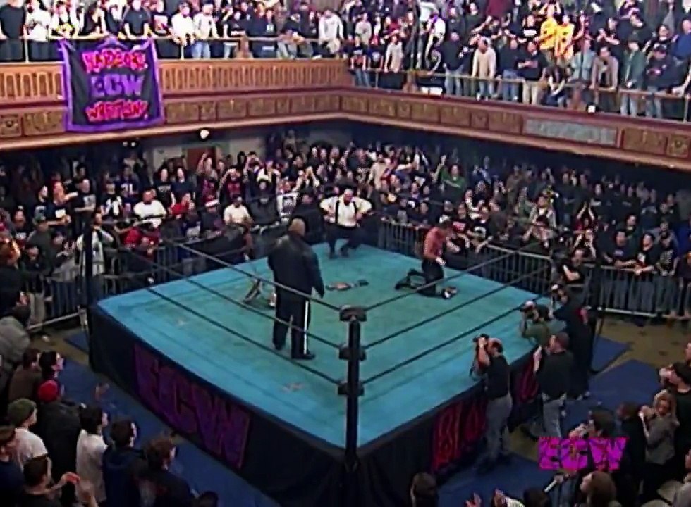 25 years ago on the final ever Hardcore TV:  Two time ECW Champion Taz returns to the Madhouse of Extreme