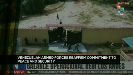 FTS 8:30 31-12: Venezuelan Armed Forces reaffirm commitment to peace and security