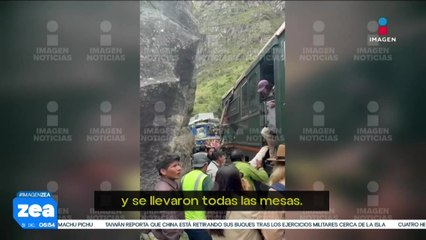 Dos trenes que trasladaban turistas a Machu Picchu en Perú chocan