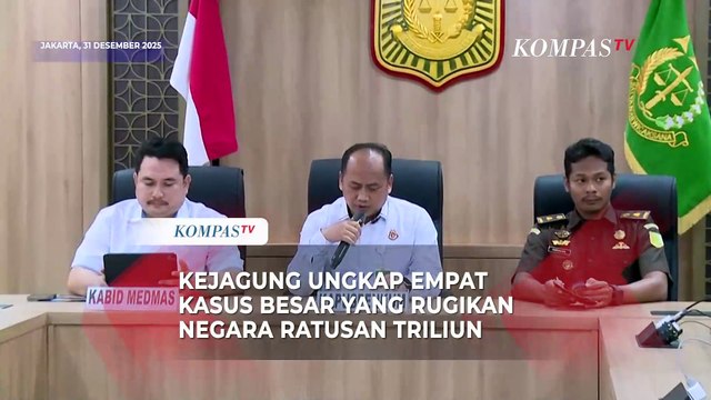 [FULL] Kejagung Ungkap 4 Kasus Besar yang Rugikan Negara Ratusan Triliun di Tahun 2025