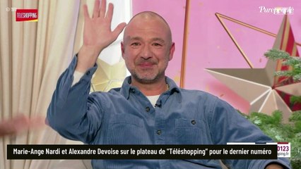Marie-Ange Nardi perd ses moyens face à Alexandre Devoise lors du dernier numéro de Téléshopping