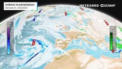 Tempête Francis sur la péninsule ibérique : pluie, neige, températures, quels impacts sur la météo en France ?