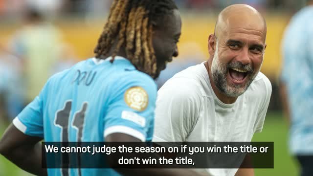 We have a sense of humour - Pep in philosophical mood when looking back on 2025