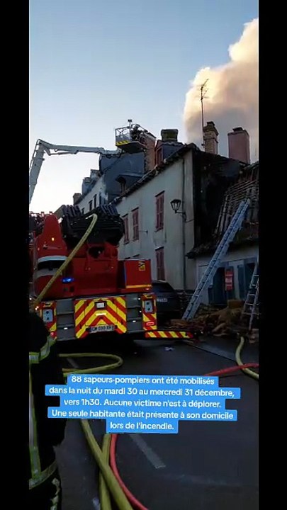 Châteaugiron : un important incendie se déclare dans le centre-ville