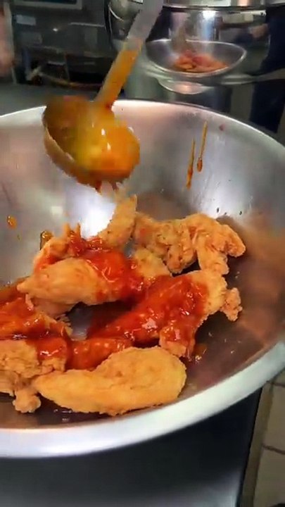 SWEET CHILI CHICKEN TENDERS from Wings Over on Long Island, NY! Locations all over! #DEVOURPOWER