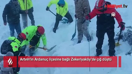 Artvin’de çığ felaketi! Acı haber geldi: 1 kişinin cansız bedenine ulaşıldı, iki kişi aranıyor