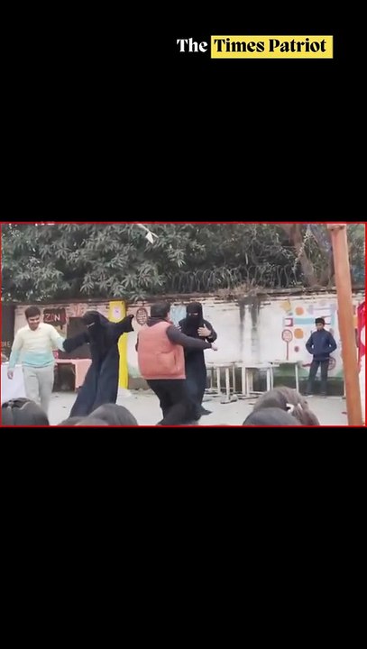 Burqa Dance Sparks Outrage in Amroha School Carnival, Video Goes Viral