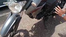 Homem fica ferido em acidente entre carro e moto no Centro de Toledo