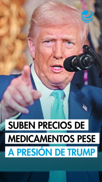 Farmacéuticas suben precios de 350 medicamentos en EU pese a presión de Trump