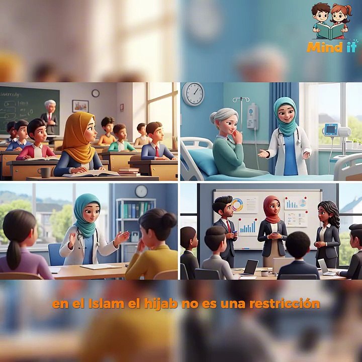 ¿El hiyab y la opresión de la mujer en el islam? 🧕🕌🤔 Conoce la verdad que ocultan los medios 📺❌✨#Hiyab #MujerEnElIslam