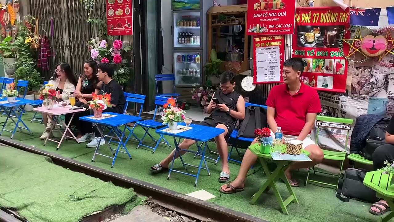 Dans les rues de Hanoï...