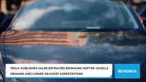 Tesla Signals Lower Deliveries