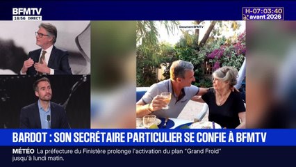 Marshall Truchot : Bardot, son secrétaire particulier se confie à BFMTV - 31/12