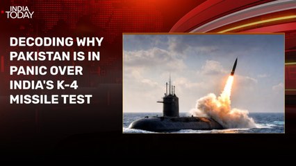 India successfully tests nuclear-capable K-4 missile, Pakistan in panic