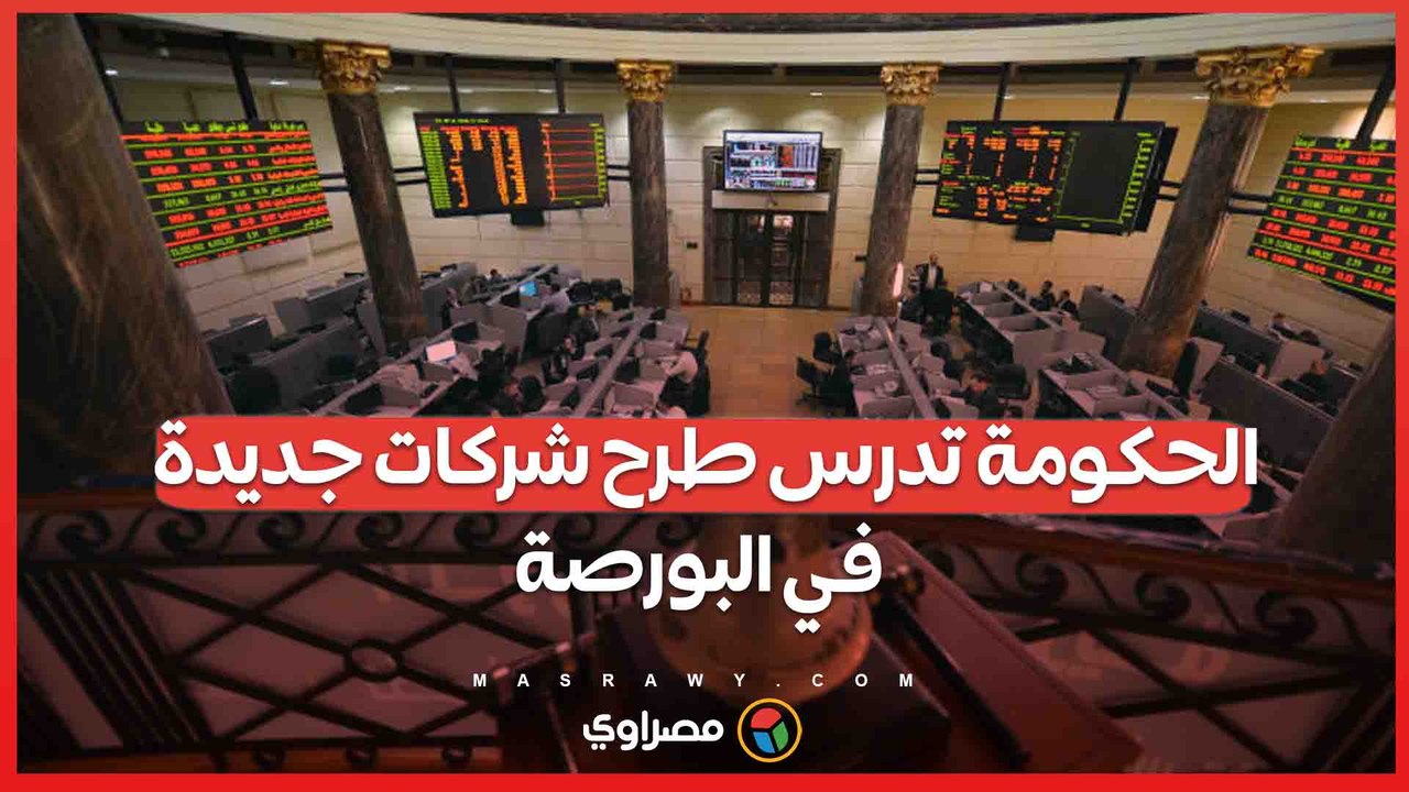 الحكومة تستعد لطرح شركات جديدة  في البورصة خلال...