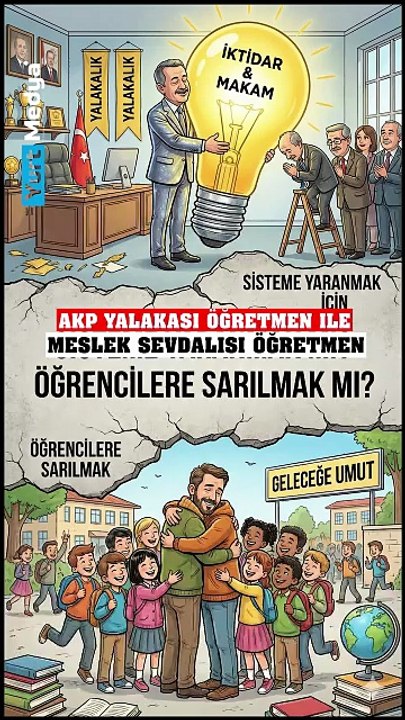 SINIFTA SKANDAL: Ders Yerine Siyaset Anlatan Öğretmenler! - Liyakat mı Sadakat mi?