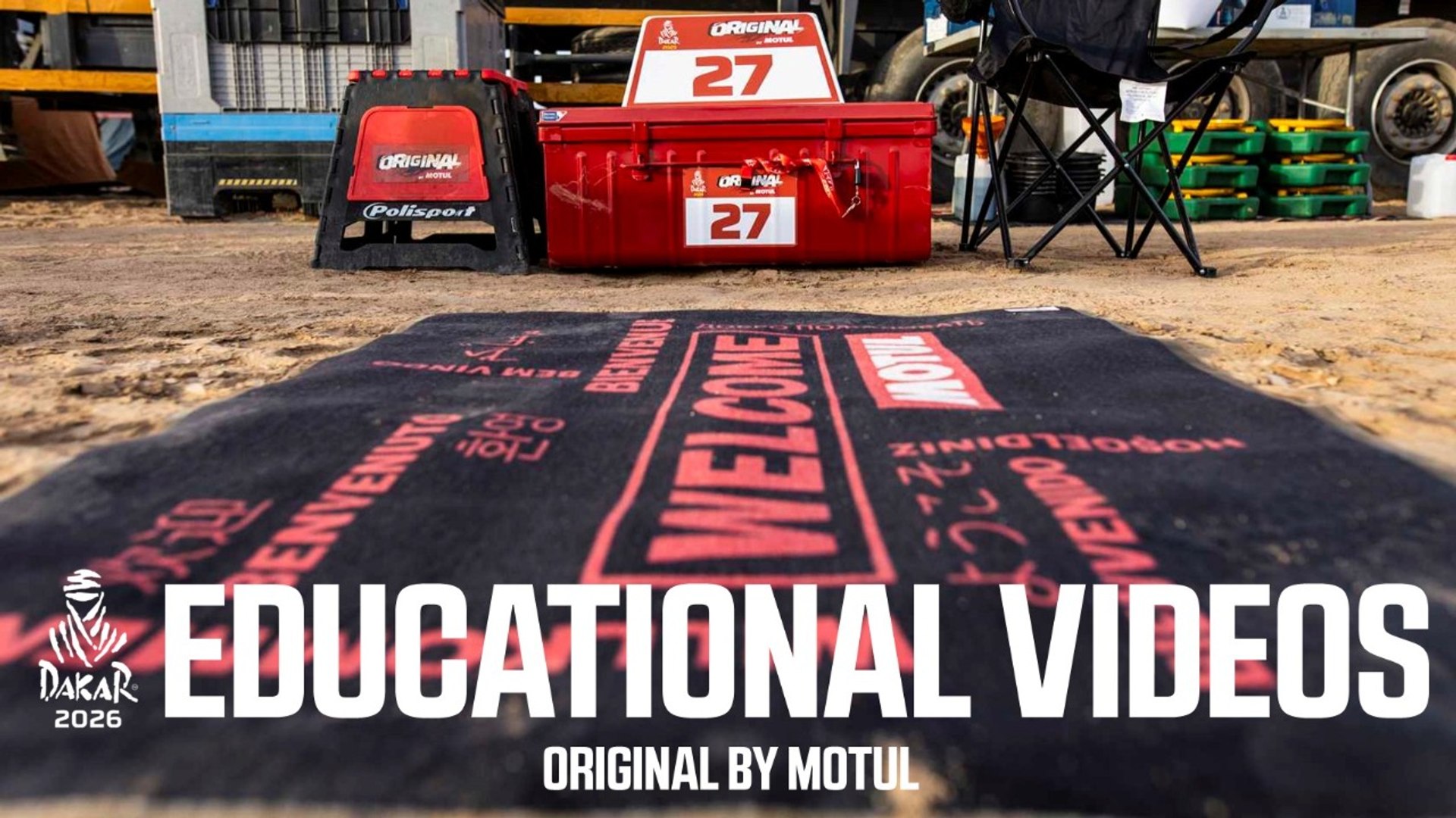 ⁣Dakar 2026 - Educational videos - Original by Motul