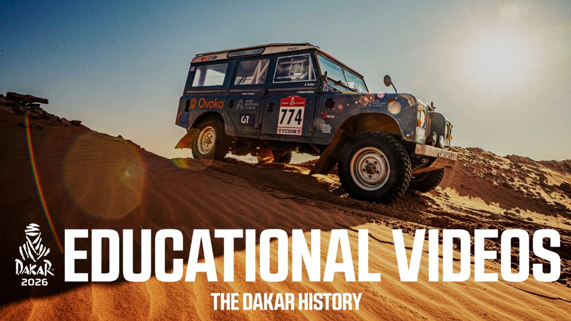 ⁣Dakar 2026 - Educational videos - History
