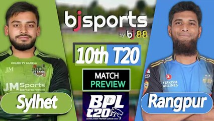 BPL 2025-26 | Rangpur Riders vs Sylhet Titans 10th T20 Match Preview |