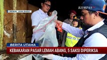 Olah TKP Kebakaran Pasar Lemah Abang di Cirebon, Polisi Periksa 5 Saksi | BERUT