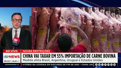 China vai taxar em 55% importações de carne bovina | TEMPO REAL