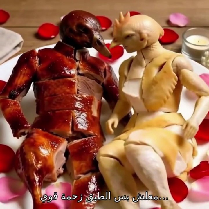 الطبق مش مكفي… والأعصاب بايظة 😂