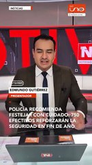 #Noticias | De cara a las fiestas de fin de año, el Comandante Departamental de la Policía de Santa Cruz exhortó a la población a evitar el consumo excesivo de alcohol y a mantener una conducta responsable.