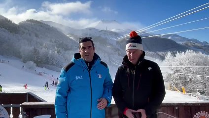 Neve sul Cimone, gli auguri del presidente dell'Emilia Romagna Michele de Pascale