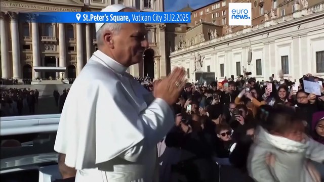 Pope Leo XIV asks that Rome be welcoming to foreigners as 2025 draws to an close