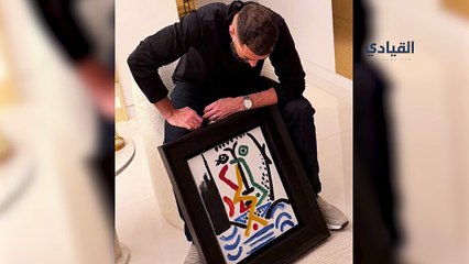 بنزيمة يشتري لوحة بيكاسو بمليون يورو!-