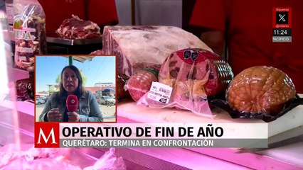 Compras de fin de año y operativo antipirotecnia generan tensión en Querétaro