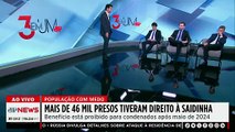 Mais de 46 mil presos tiveram direito à saidinha temporária