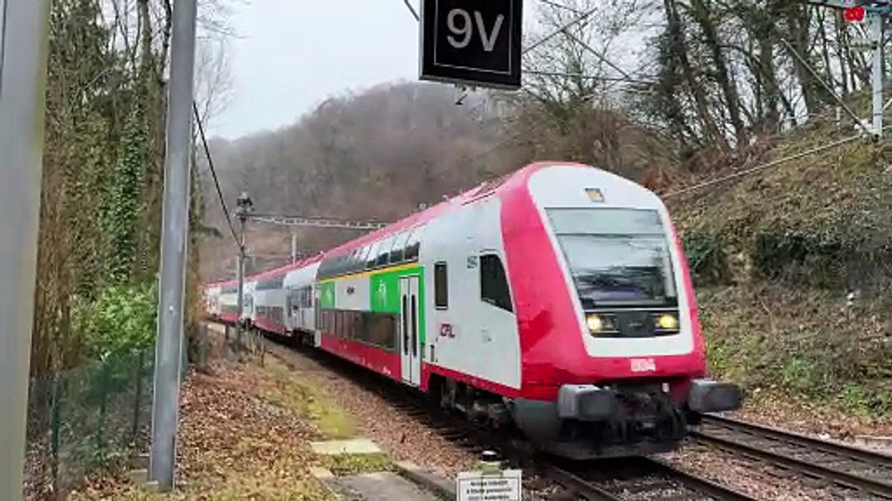 Luxembourg   | Trains CFL Funiculaire Pfaffenthal-Kirchberg | Luxembourg Bretagne Télé