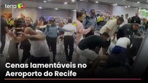Homem fica bêbado em sala vip de aeroporto, surta e 'entra em confronto' com a PF
