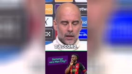 Man. City - Guardiola sur la rumeur Semenyo : "Je préfère rester prudent"