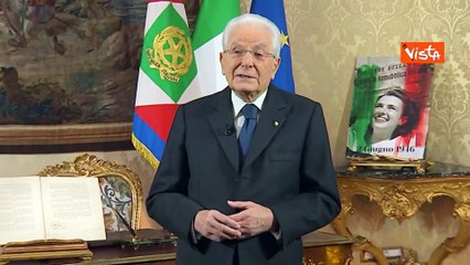 Mattarella: Ripugnante il rifiuto di chi nega la pace perché si sente più forte