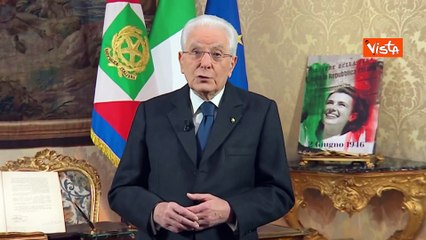 Mattarella: "Chiediamo la Pace di fronte a distruzioni in Ucraina e a Gaza"
