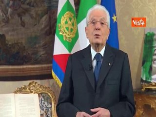 Mattarella: “La Repubblica siamo noi. Ai giovani dico, non rassegnatevi. Siate coraggiosi”