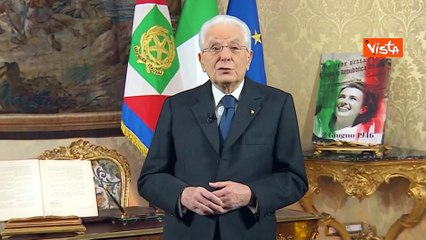 Mattarella cita Papa Leone nel discorso di fine anno: Disarmare le parole