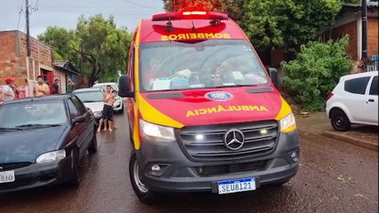 Homem de 50 anos passa por sutura na cabeça após acidente doméstico em Cascavel