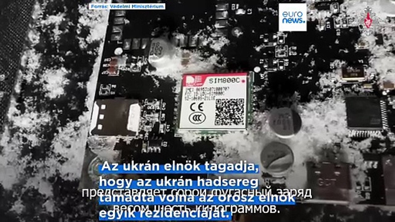 Az orosz vezetés kitart amellett, hogy az ukrán hadsereg támadta a novgorodi elnöki rezidenciát