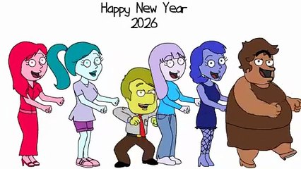 Happy New Year 2026 With My Inside Out Emotion OCs