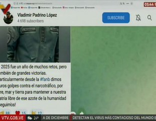 Vpdte. Sectorial Vladimir Padrino: El 2025 fue un año de retos pero también de grandes victorias