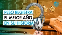 Peso mexicano registra el mejor año en su historia; gana casi 14% por debilidad del dólar