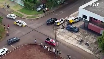 Suspeito de furto de celular é localizado com apoio do BPMOA e preso após tentativa de fuga em Cascavel