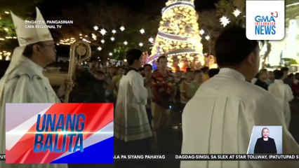 Mabuting kalusugan at pagkakaisa ng bawat pamilya, dasal ng ilang dumalo sa New Year's Eve mass | Unang Balita