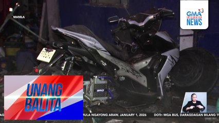 Ilang bahay at sasakyan sa Tondo, nasira sa pagsabog sa gitna ng pagsalubong sa Bagong Taon | Unang Balita