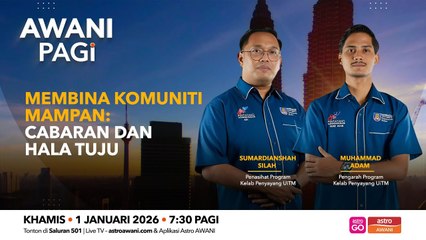 AWANI Pagi: Pembangunan komuniti mampan | Cabaran dan hala tuju