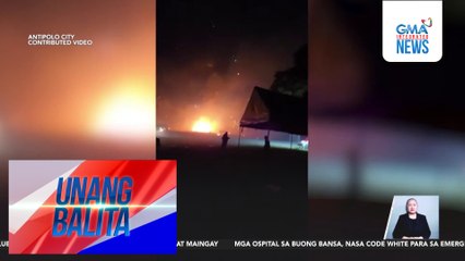 11, sugatan matapos masunog ang hile-hilera ng tindahan ng mga paputok | Unang Balita